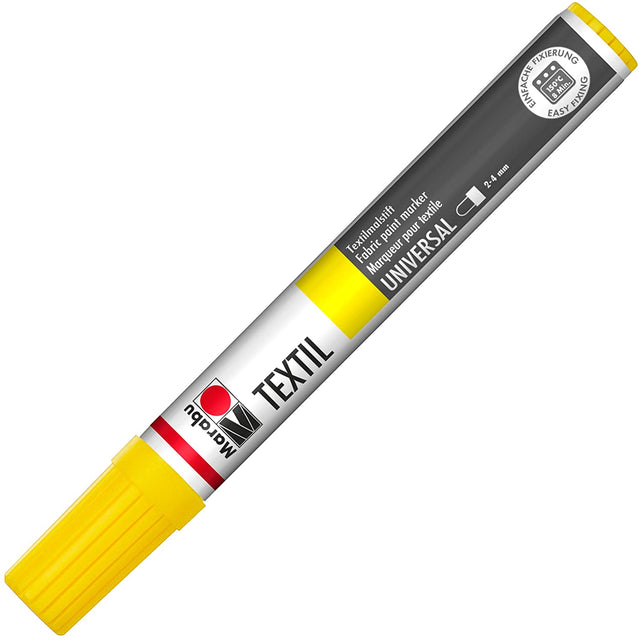 marabu textil painter fabric marker pen yellow