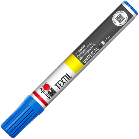 marabu textil painter fabric marker pen azure blue