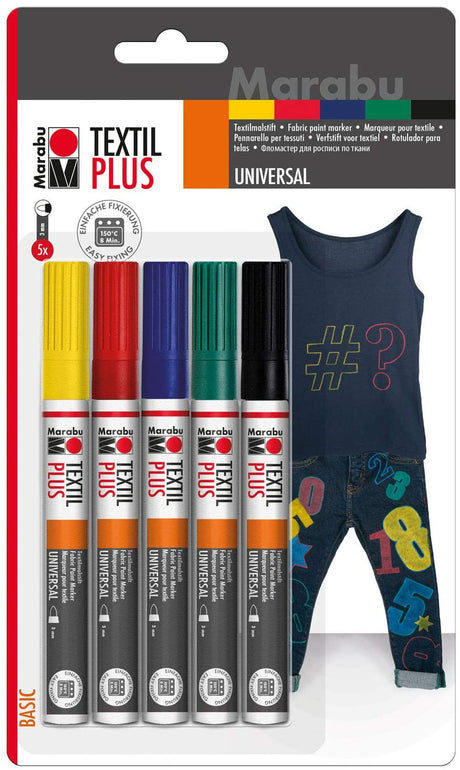 marabu textil plus painter fabric marker pens