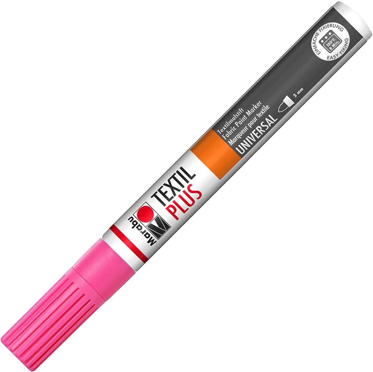 marabu textil plus painter fabric marker pen pink