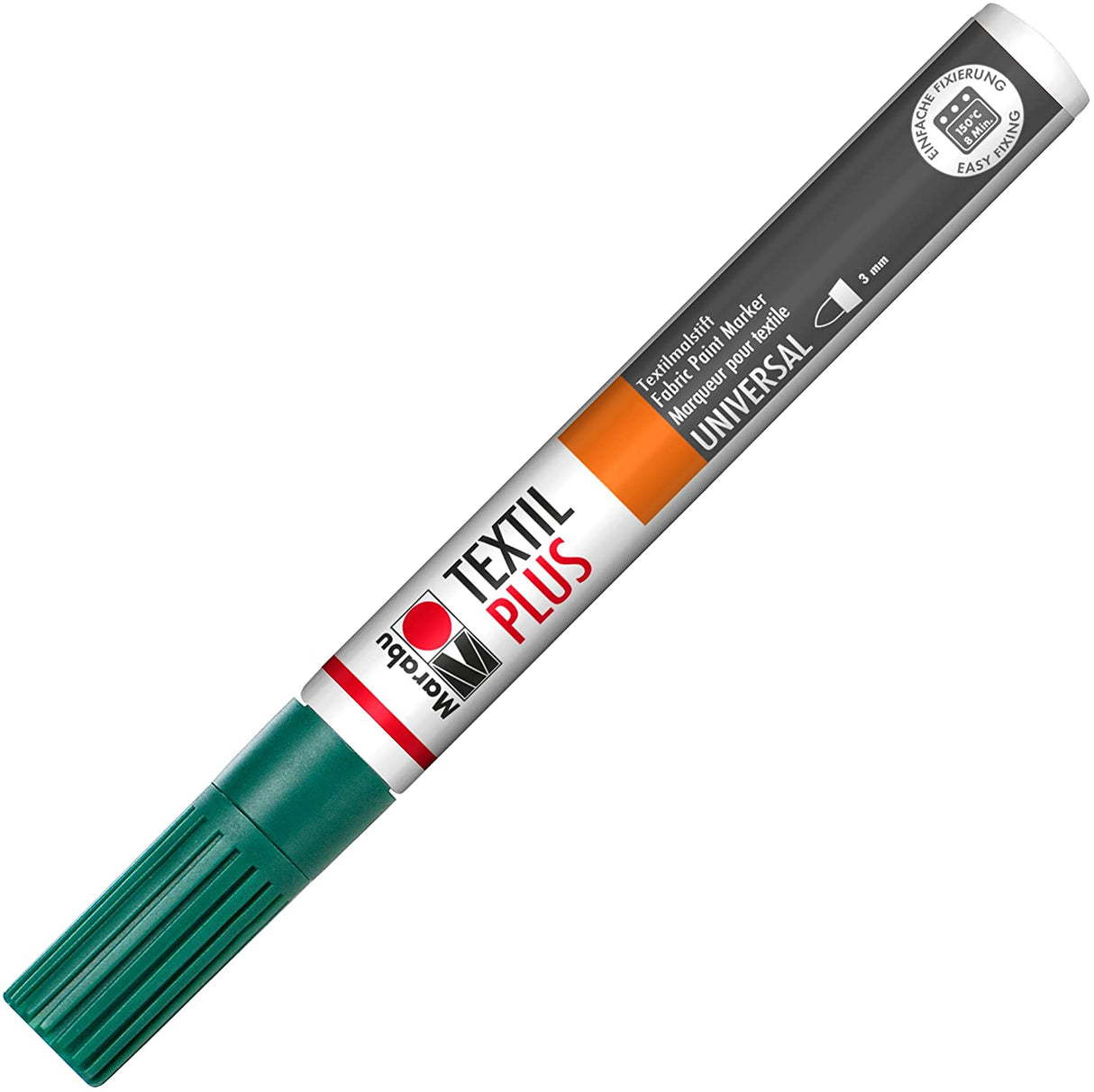 marabu textil plus painter fabric marker pen dark green