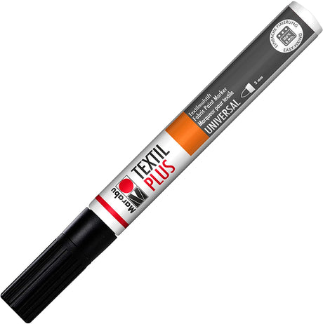 marabu textil plus painter fabric marker pen black