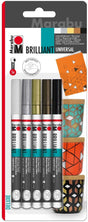 marabu brilliant painter caligraphy marker pens