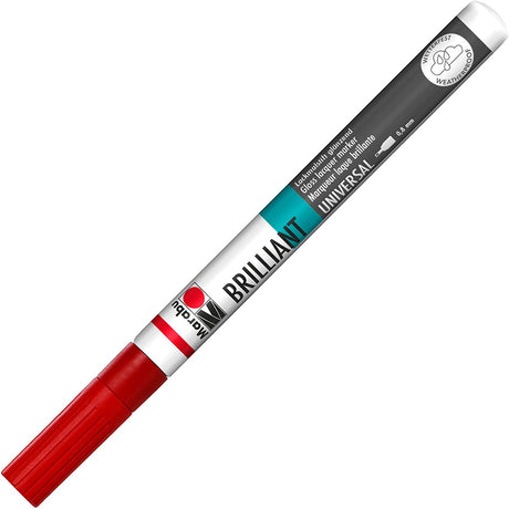 marabu brilliant painter marker pen cherry