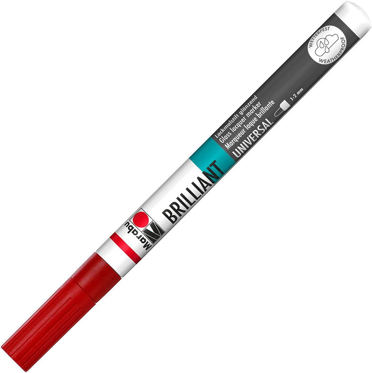 marabu brilliant painter marker pen cherry