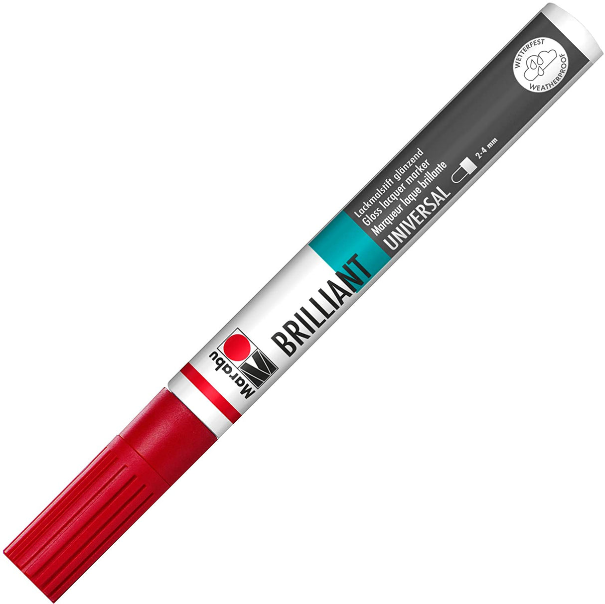 marabu brilliant painter marker pen cherry