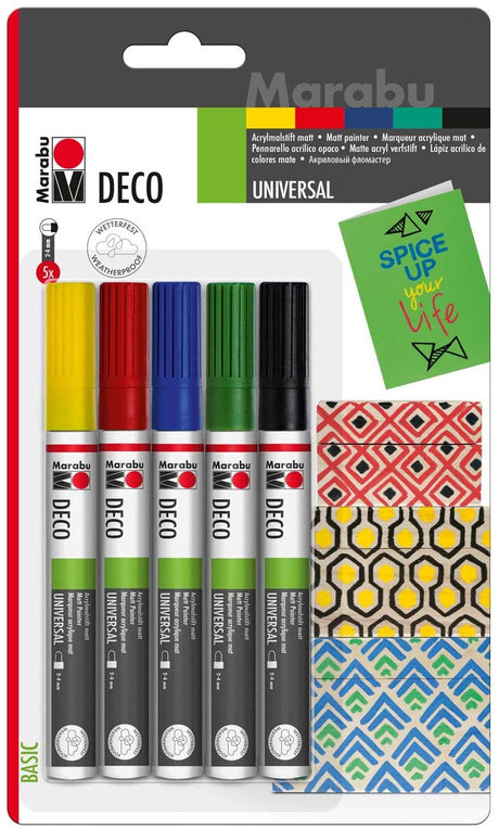 marabu deco painter marker pens basic