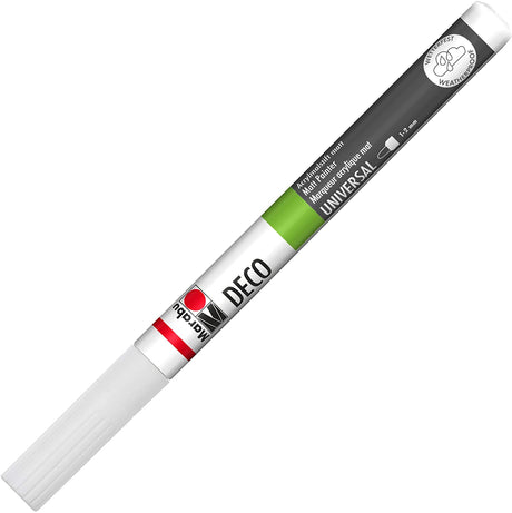 marabu deco painter marker pen white