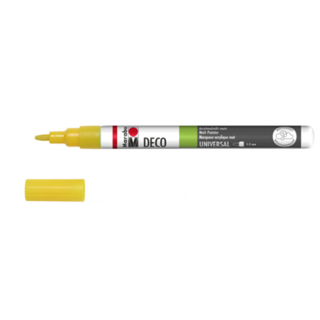 marabu deco painter marker pen sunshine yellow