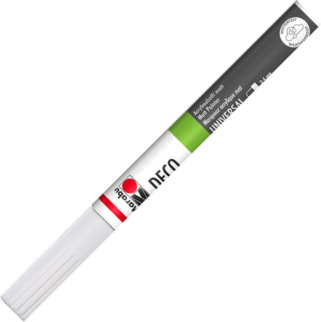 marabu deco painter marker pen white