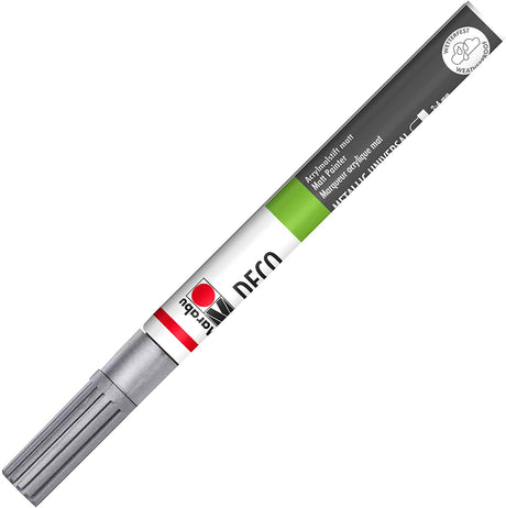 marabu deco painter marker pen silver