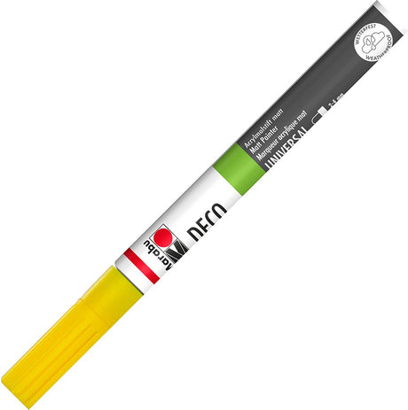 marabu deco painter marker pen sunshine yellow