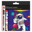 marabu permanent marker pen set graphix hero galaxy