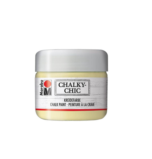 marabu chalky-chic paint pastel yellow