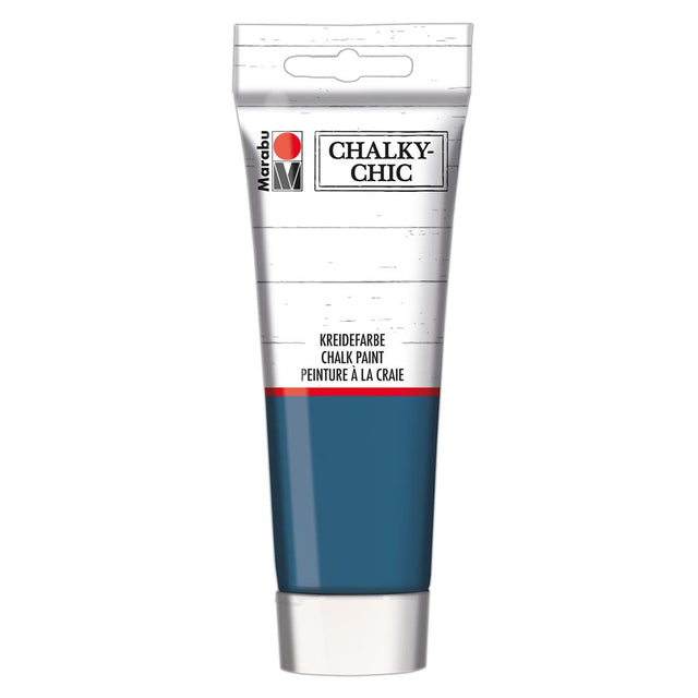 marabu chalky-chic paint smoky blue