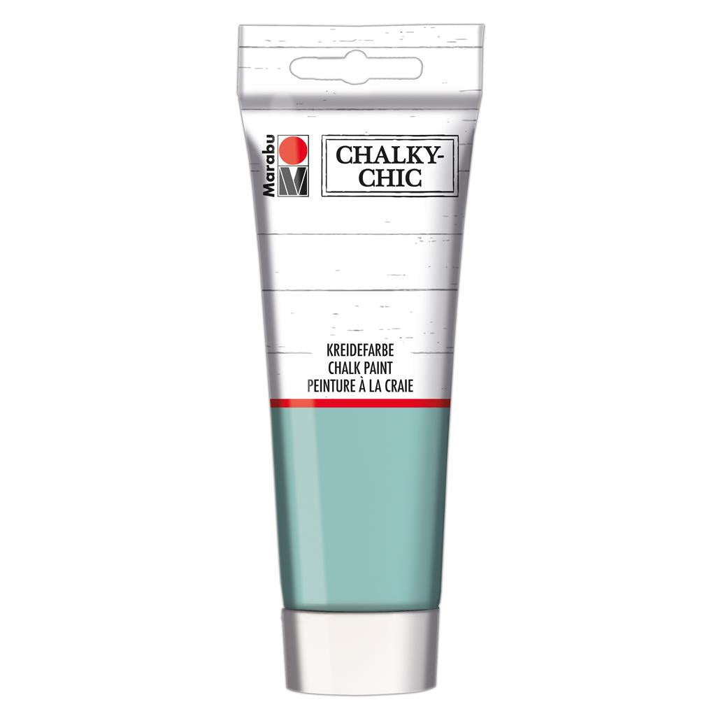 marabu chalky-chic paint lagoon
