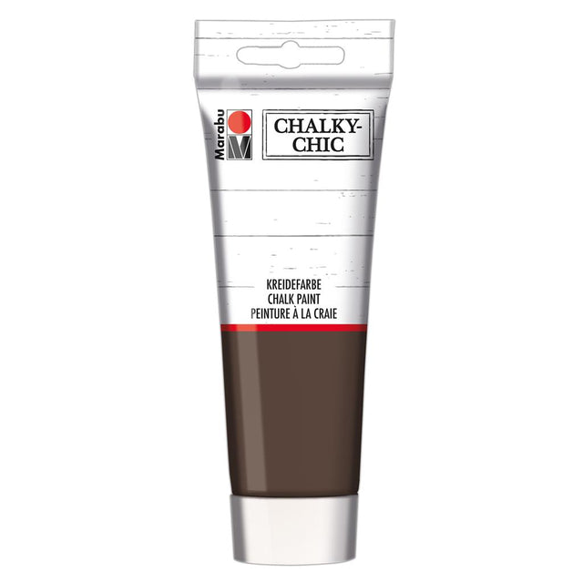 marabu chalky-chic paint cocoa