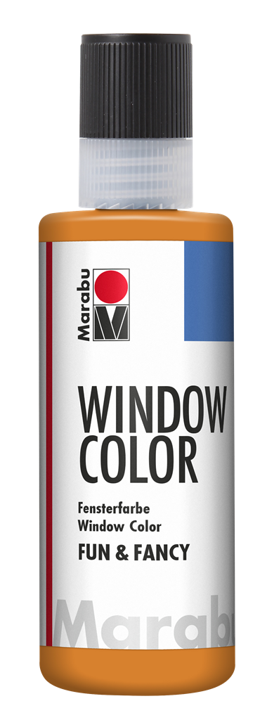 marabu window colour fun & fancy - 80ml orange