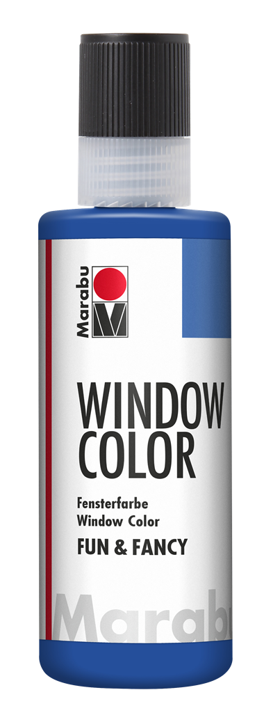 marabu window colour fun & fancy - 80ml ultramarine