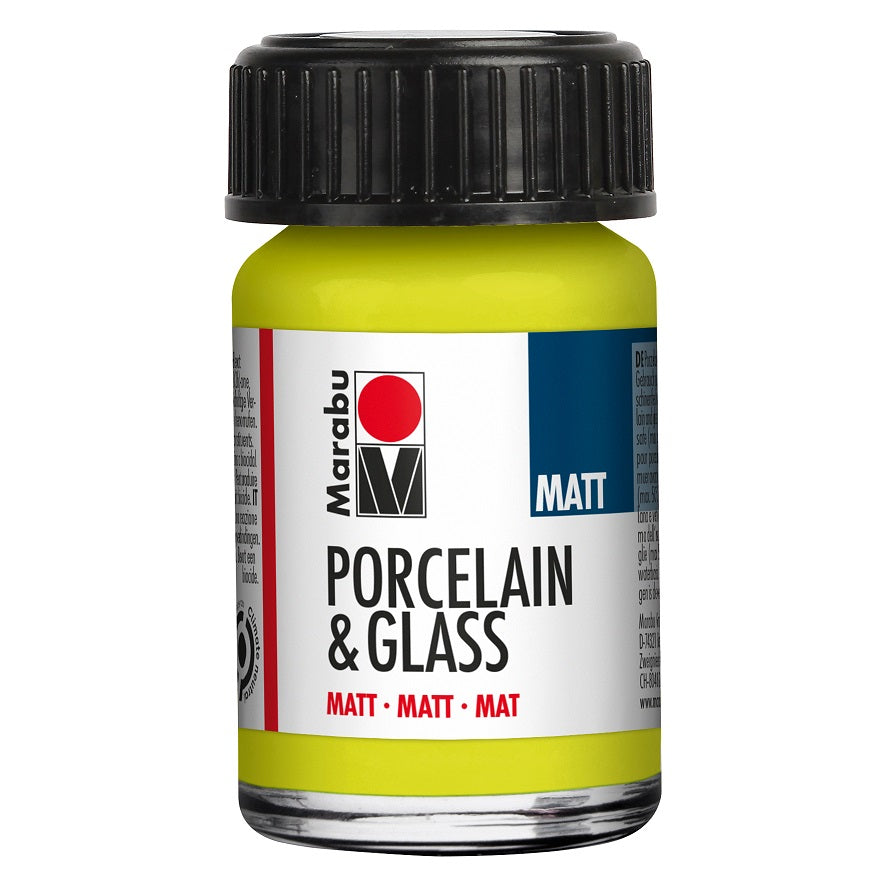 marabu porcelain & glass paint matt reseda