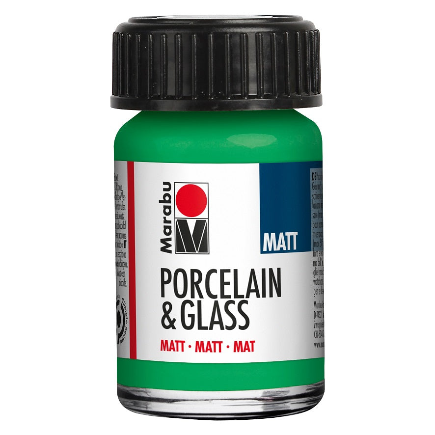 marabu porcelain & glass paint matt apple