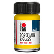 marabu porcelain & glass paint matt sunshine yellow