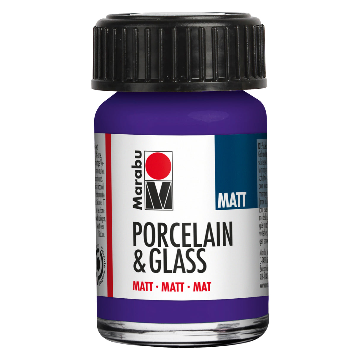 marabu porcelain & glass paint matt violet