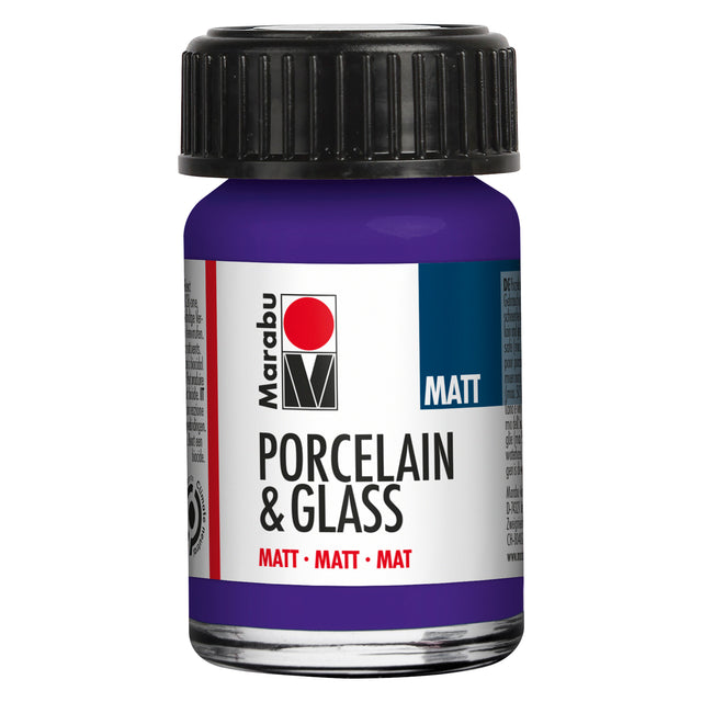 marabu porcelain & glass paint matt violet