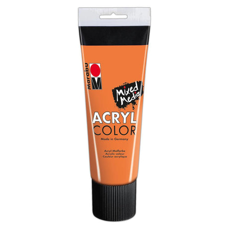 marabu acryl color acrylic paint orange