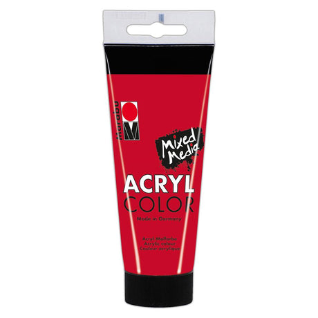 marabu acryl color acrylic paint cherry red