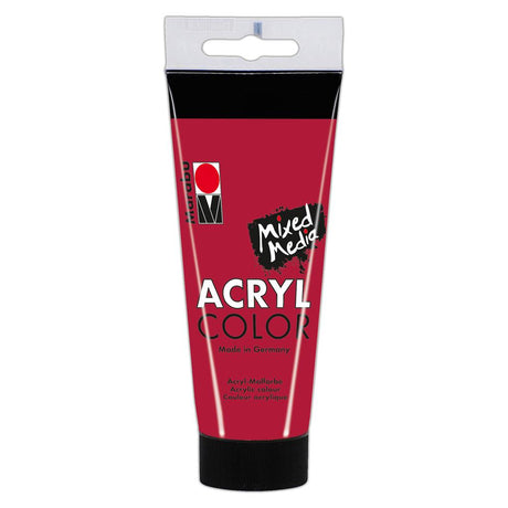 marabu acryl color acrylic paint carmine red