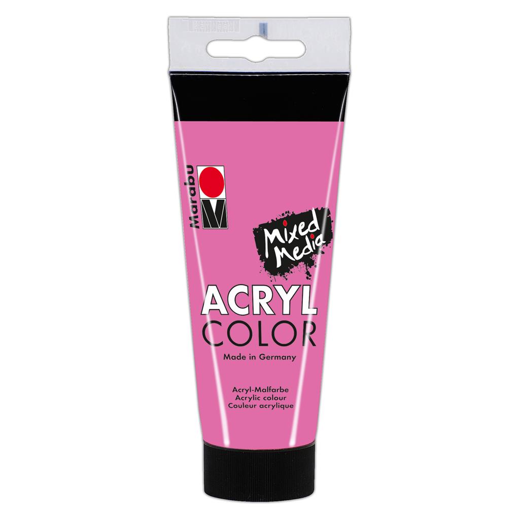 marabu acryl color acrylic paint rose pink