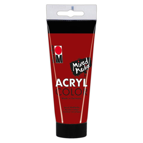 marabu acryl color acrylic paint ruby red