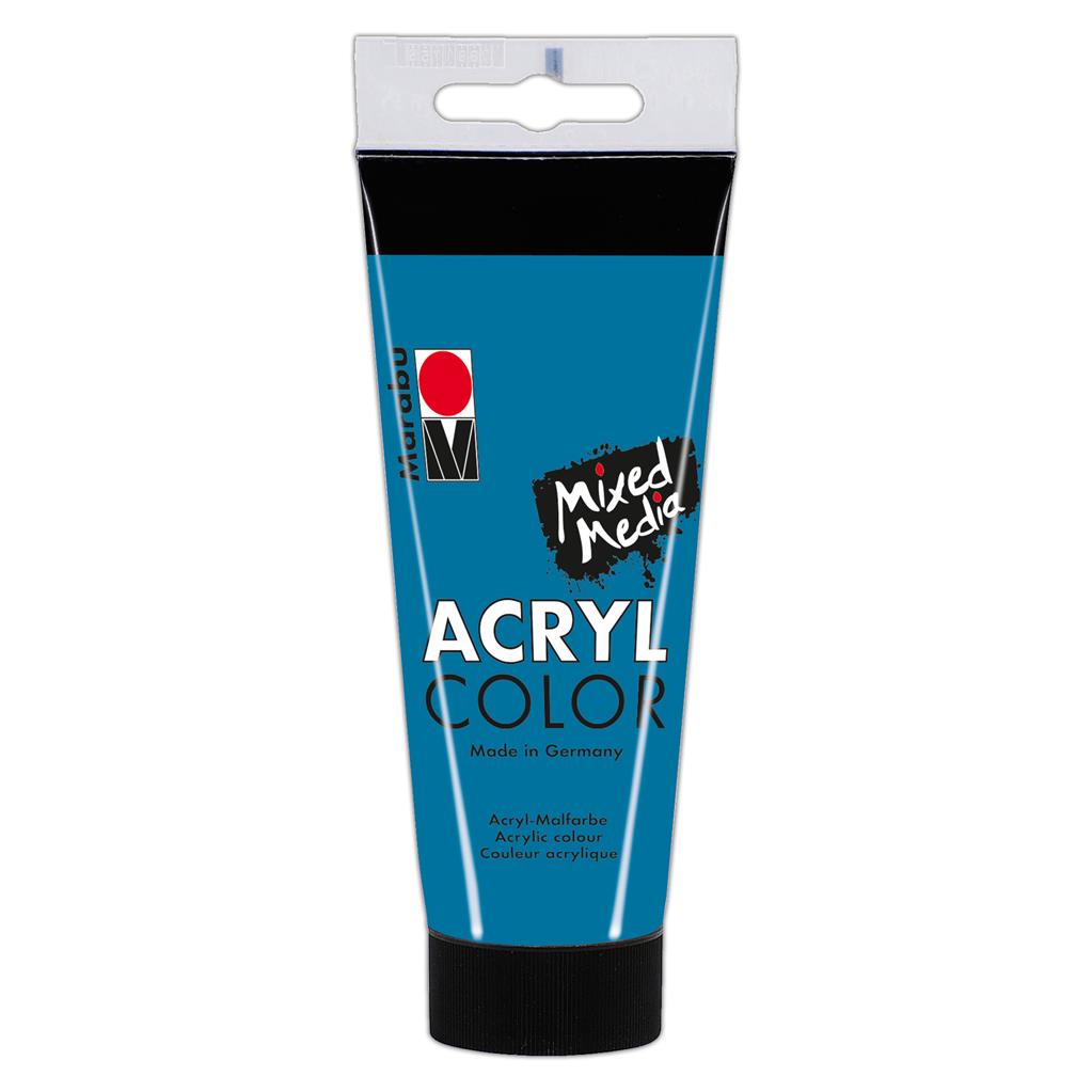 marabu acryl color acrylic paint cyan