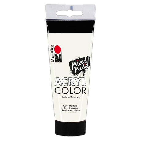 marabu acryl color acrylic paint white