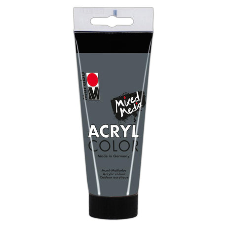 marabu acryl color acrylic paint dark grey