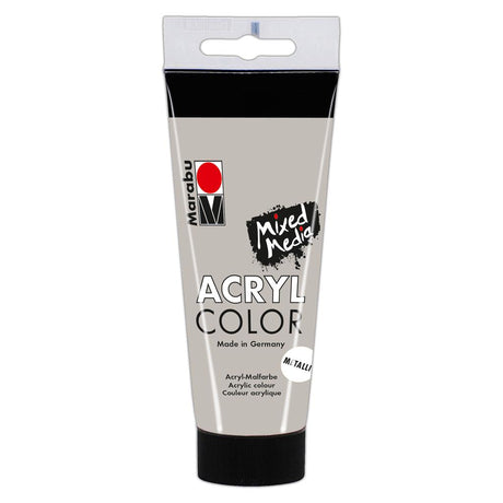 marabu acryl color acrylic paint silver