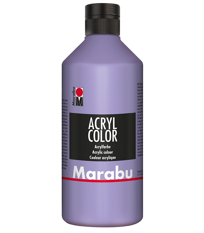 Marabu Acryl Color Acrylic Paint 500ml Lavender