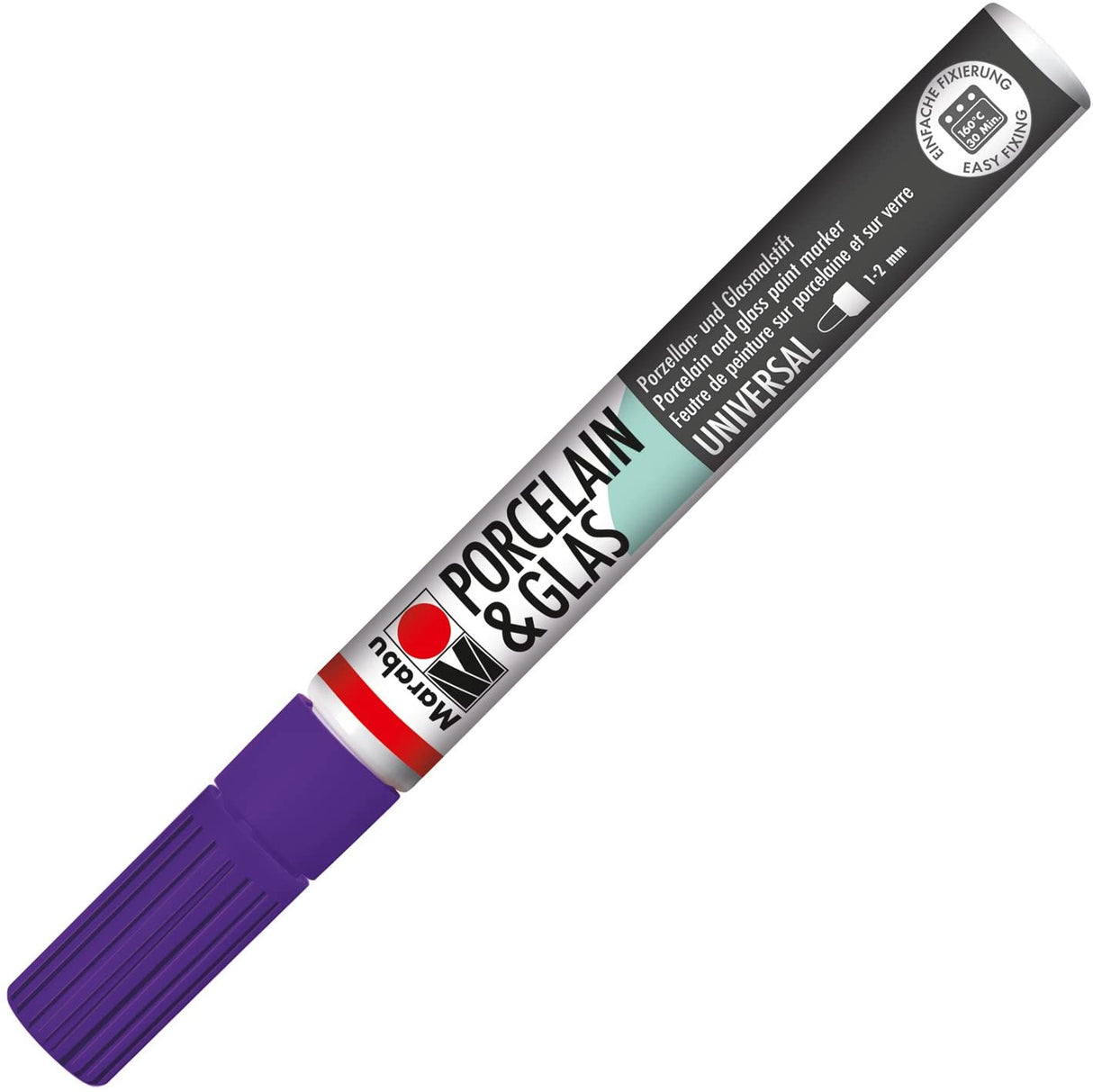 marabu porcelain glas painter marker pen violet