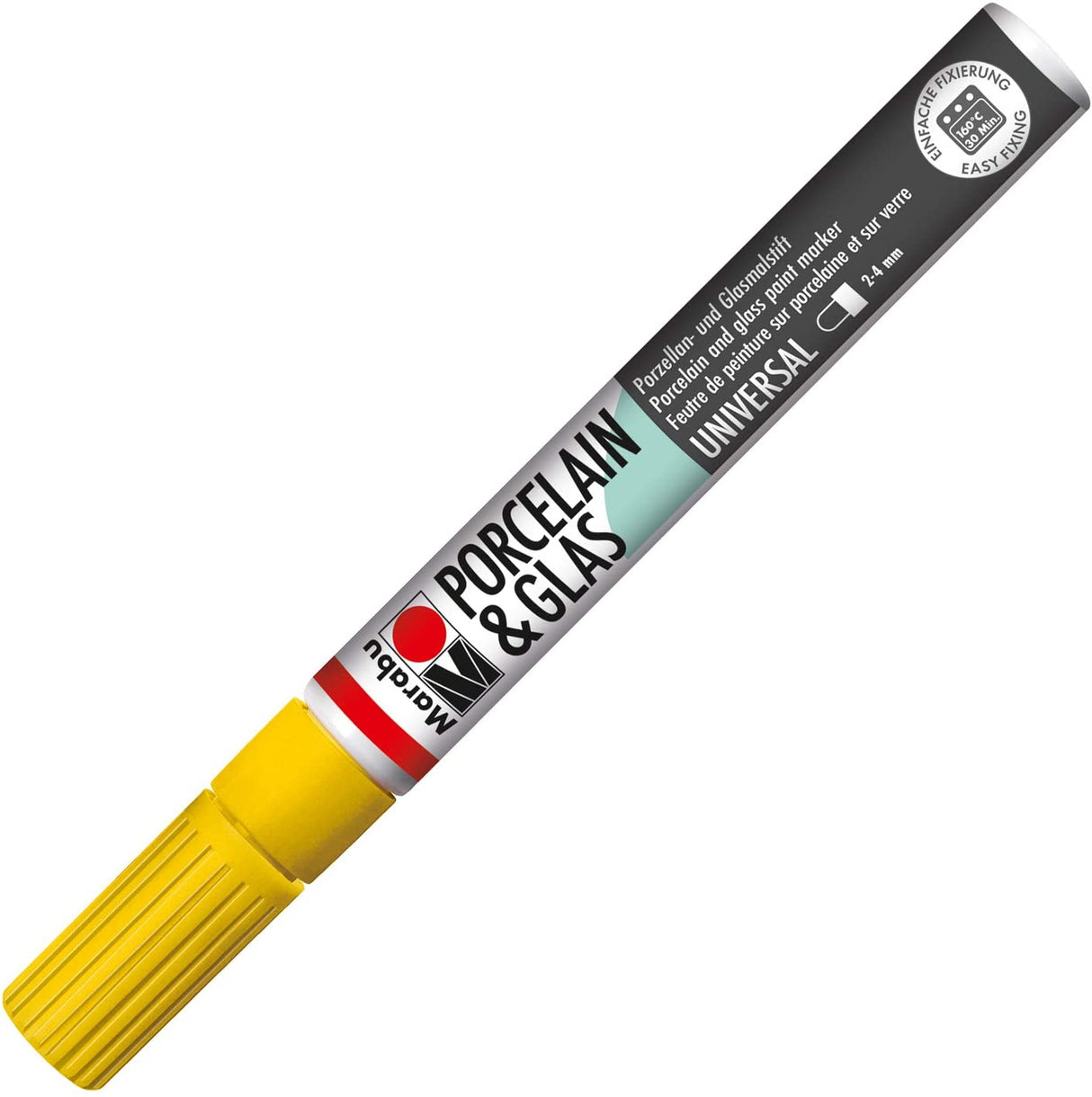 marabu porcelain glas painter marker pen sunshine yellow