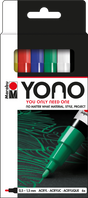 marabu yono marker set bullet tip 0.5-1.5mm colours