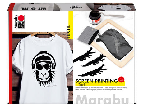 marabu textil fabric printing set