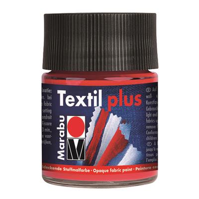 marabu textil plus fabric paint light vermilion