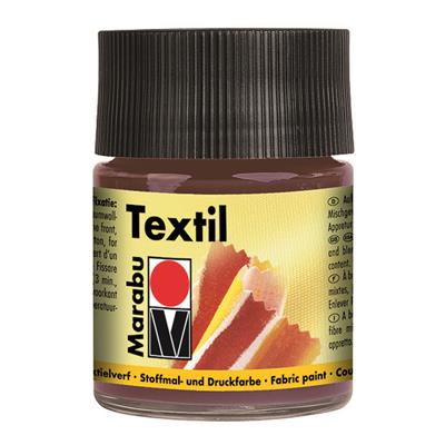 marabu textil fabric paint dark brown