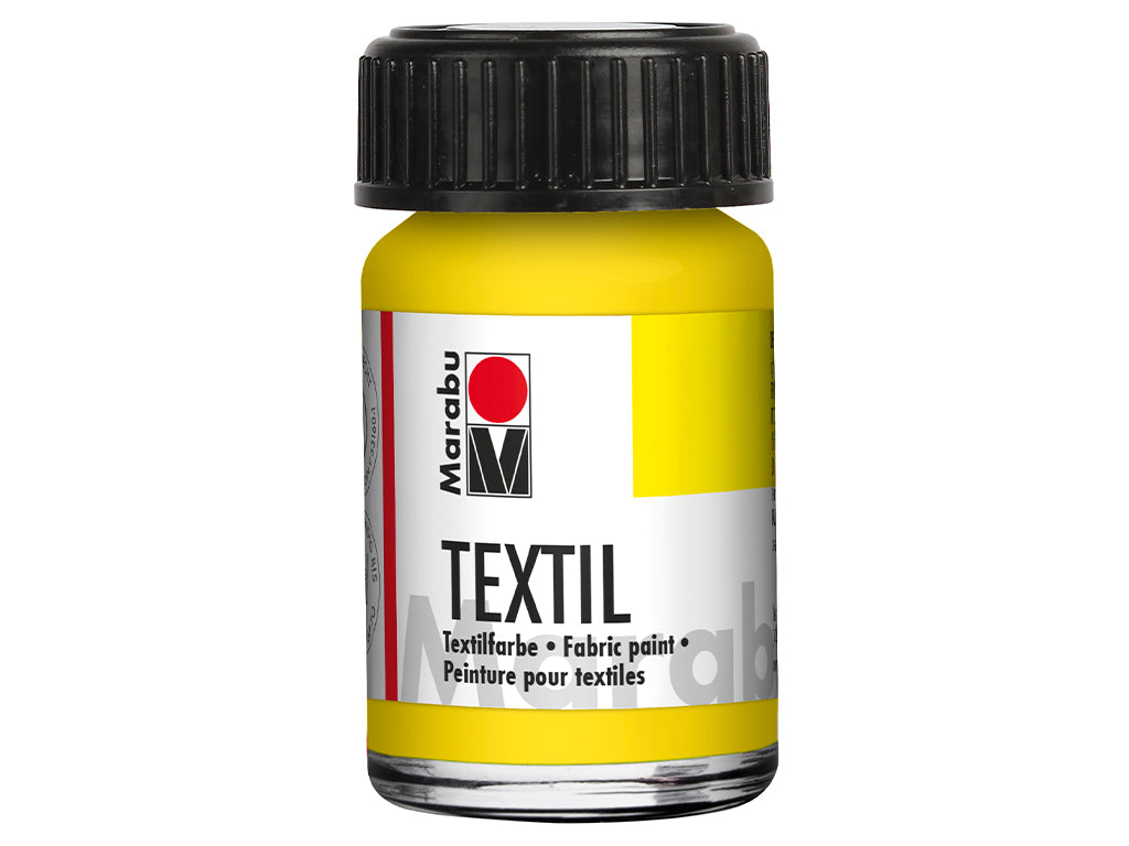 Marabu Textil Fabric Paint 15ml Medium Yellow
