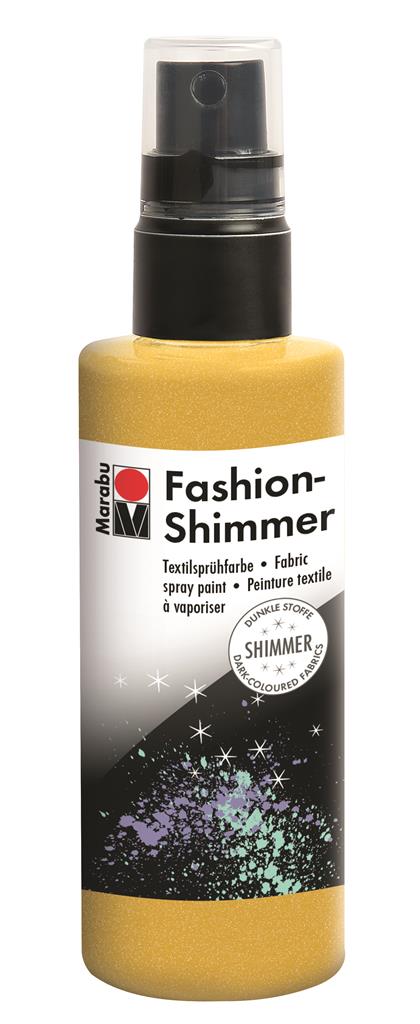 marabu fashion shimmer spray lemon