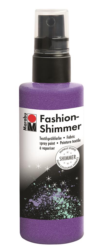 marabu fashion shimmer spray lilac