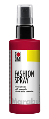 marabu fashion spray red