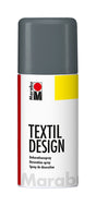 marabu textil design graphite 150ml fabric paint spary can (179)