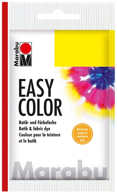 marabu easy colour fabric dye tangerine
